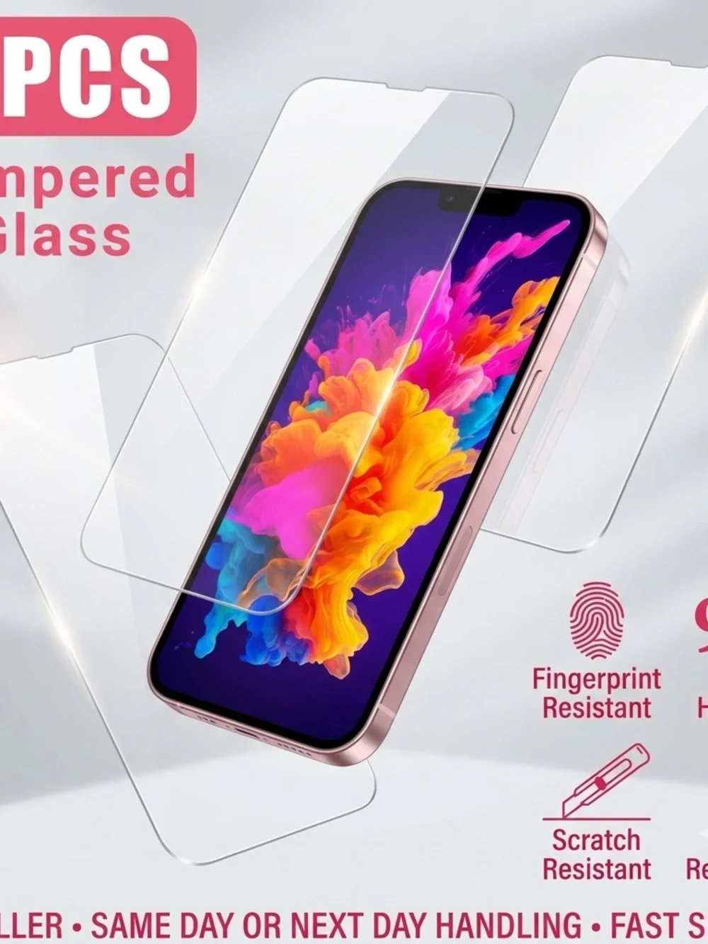 iPhone 15 screen protector 3 pcs